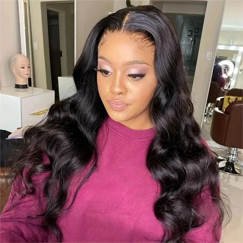 Body Wave 13x4 Lace Front Human Hair Wigs Lace Front Wigs Pre Plucked With Baby Hair 13x6 Lace Front For Women 200% Density