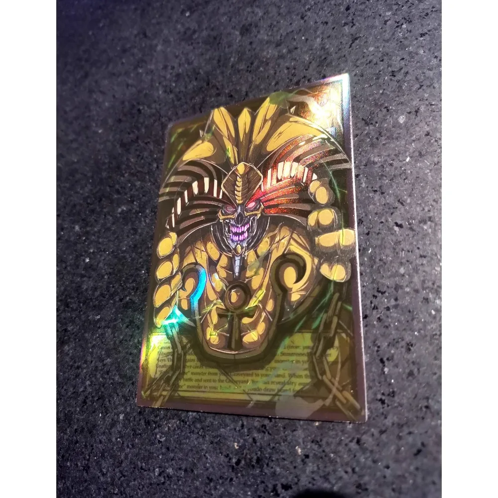 Yu-Gi-Oh! Bricolage! Exodia Tear Out The Frame Self Made Flash Card, Anime Peripheral Game Collection Card, Holiday, 4 Types