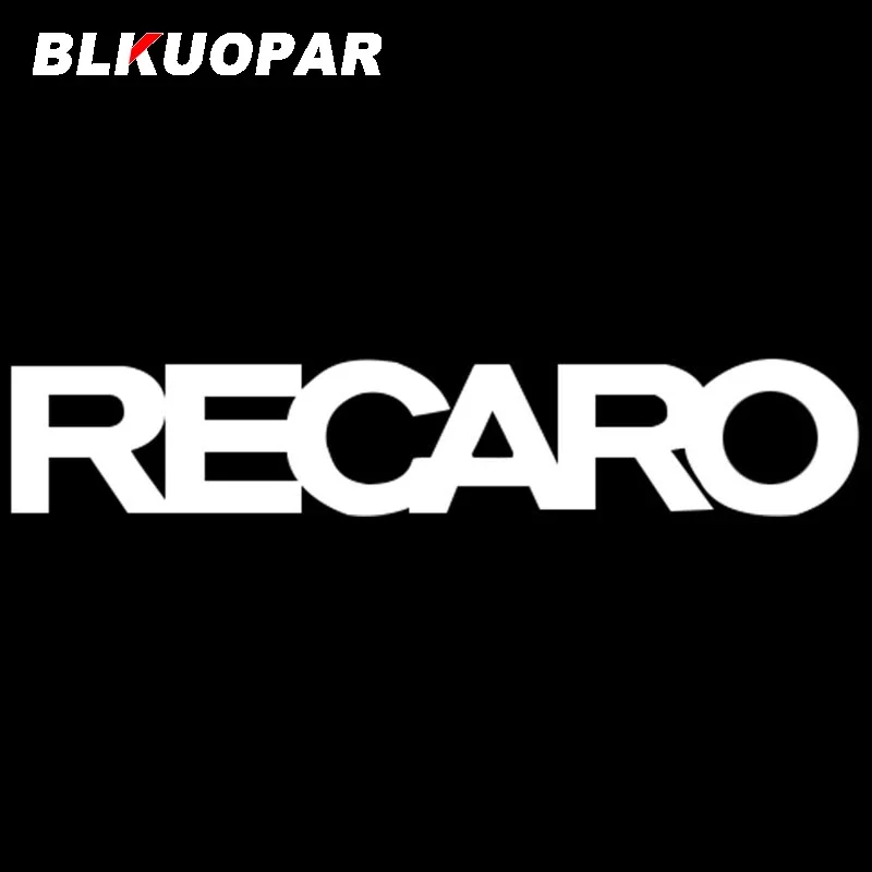 BLKUOPAR for Recaro Sticker Vinyl Seat Slivia Civic Accord EP3 s2000 JDM Drift Decal Truck Car Stickers Decals Decor Car Goods