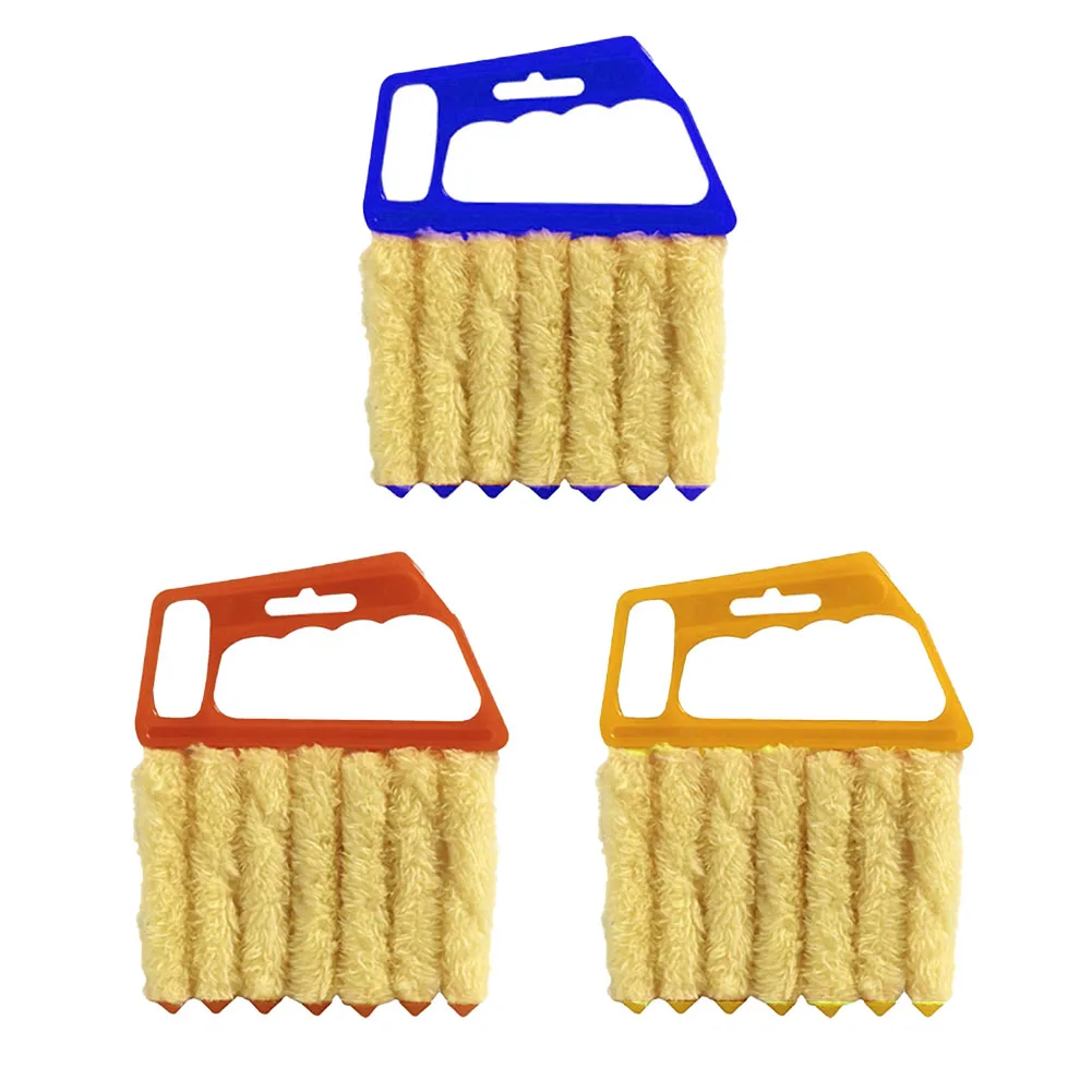 1pc Clean Brush With Handle For Microfibre Venetian Blind Cleaner Clean Brush Duster Shutter Home Improvement Clean Brush Parts