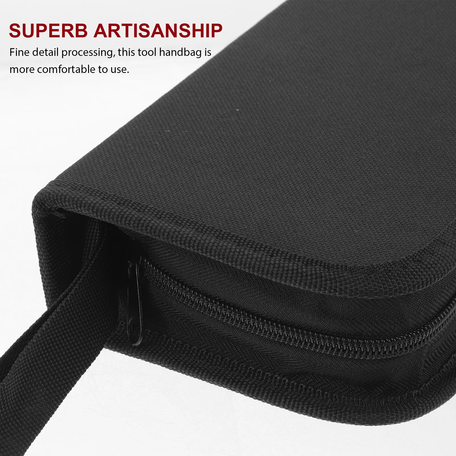

Nylon Tool Bag for Men Large Capacity Compact Lightweight Heavy Duty Toolbox Tote Storage Bag Durable Splashproof Wear resistant
