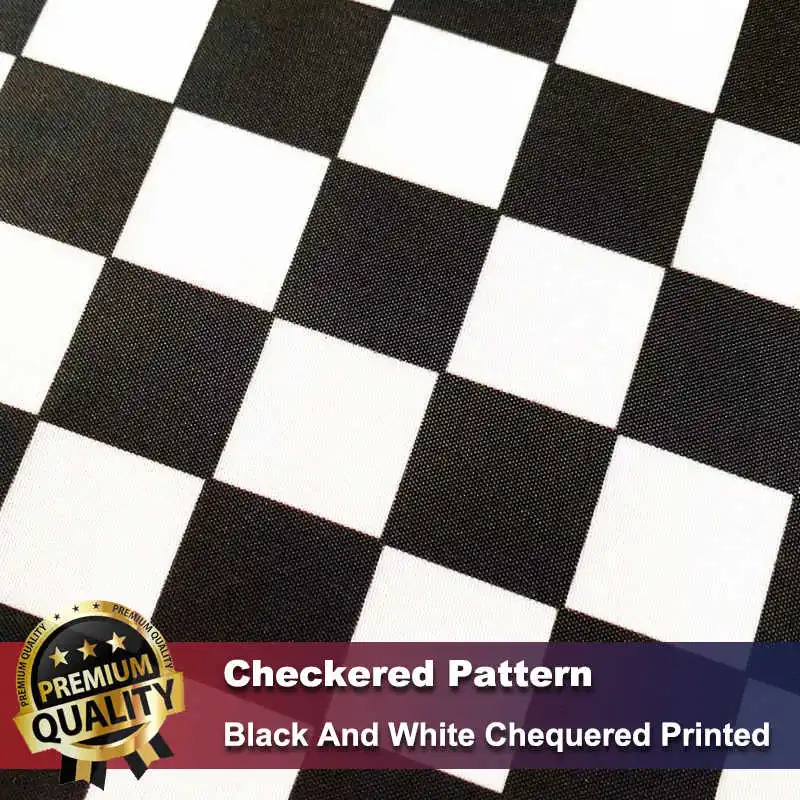10PCS Checkered F1 Flag Auto Racing Car Sport Small 14x21cm Polyester Chequered Printed Mini Handheld Stick Flags And Flagpoles