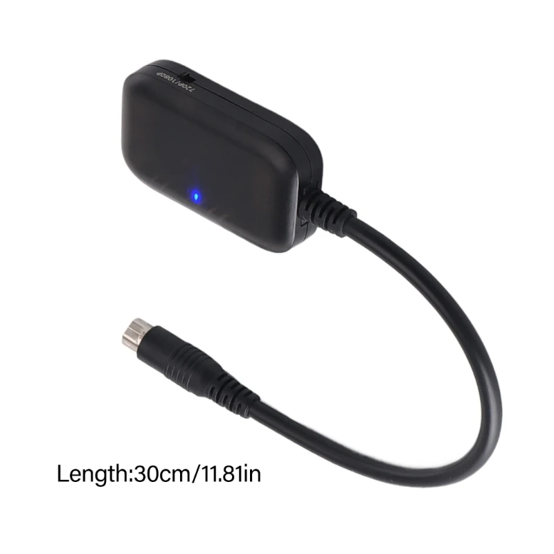 573A Retro Game Console Adapter Cord HDTV HDTV Cable Enhanced Visuals & Sound for Game Enthusiasts