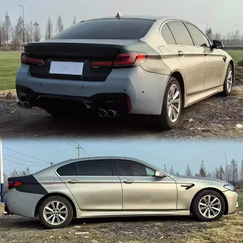 Body Kit for’BMW 5 Series F10 F18 Facelift to 2023 G30 F90 M5 Car Bumper Front Bumper Rear Bumper Side Skirt (Need to Cut) view 6