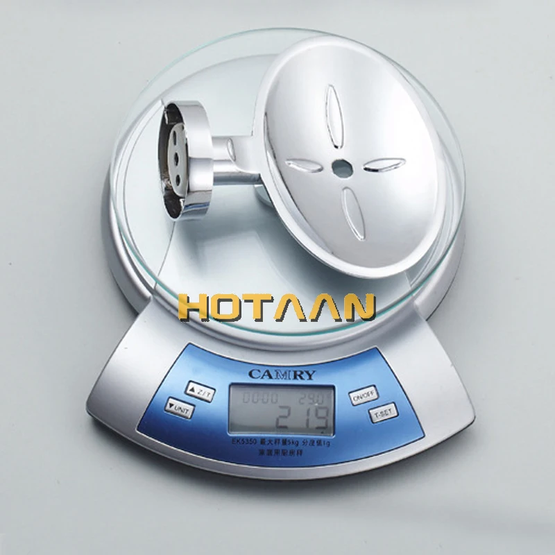 HOTAAN Zinc Alloy Chrome Soap Dishes Soap Holder Brand Bathroom Accessories YT-10990