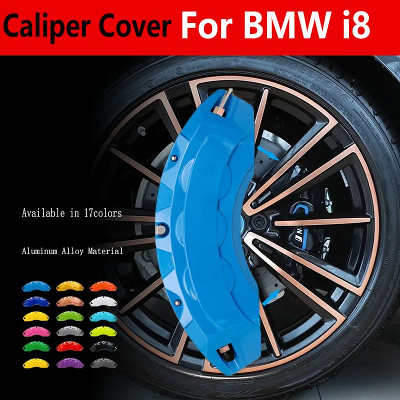 

For BMW i8 Car Brake Caliper Cover Fit Base Roadster Convertible Pure Impulse Red Edition Coupe 2-Door