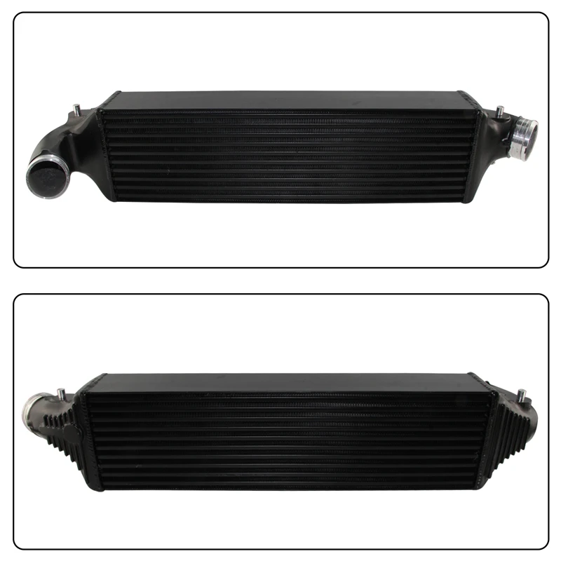 Upgrade Tube-fin Competition Intercooler High Performance For Honda Civic Type R FK2 2.0L Turbo 2015-2017 Black