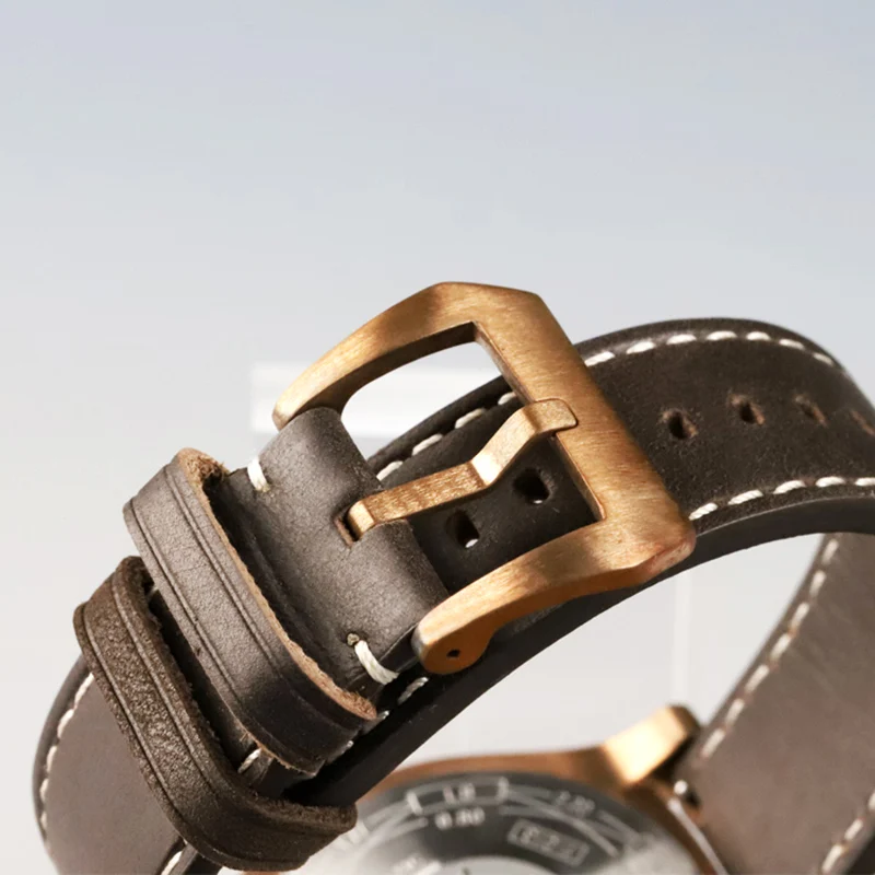 Hruodland 2025 Neue Mechanische Männer Uhren NH35 43mm Bronze Sapphire Kristall 200 m Wasser Widerstand Reloj Hombre