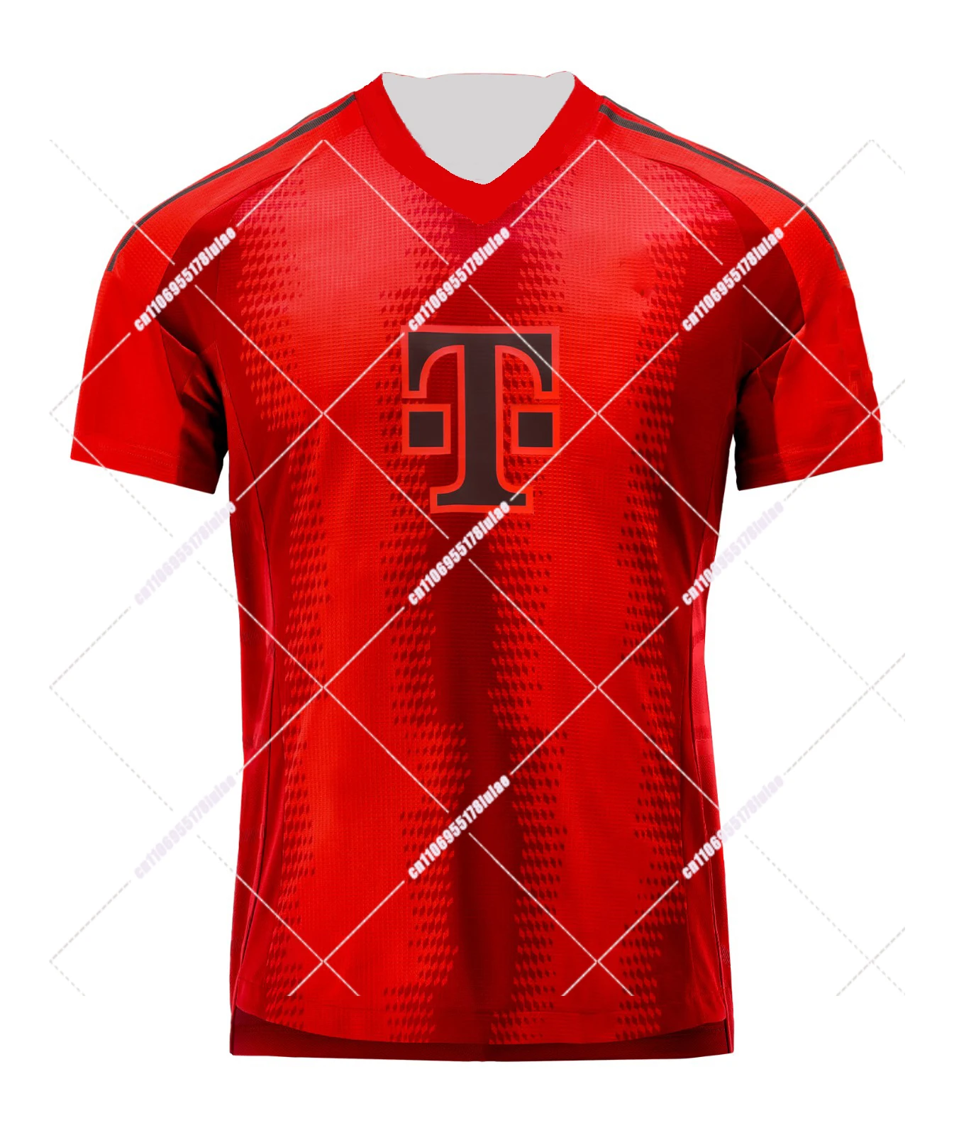 قميص تدريب كرة القدم مطبوع ثلاثي الأبعاد للرجال - قماش سريع الجفاف، تصميم مسامي للأداء الرياضي والراحة