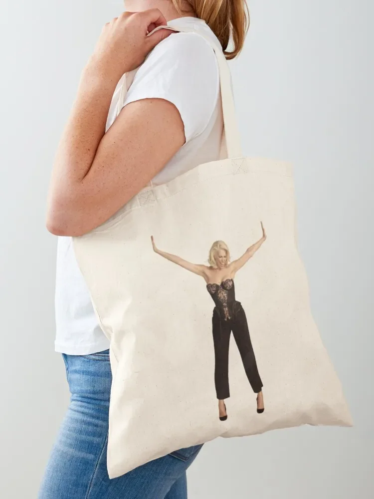tiny woman Tote Bag canvas tote bags free delivery bags shopping trolley bag