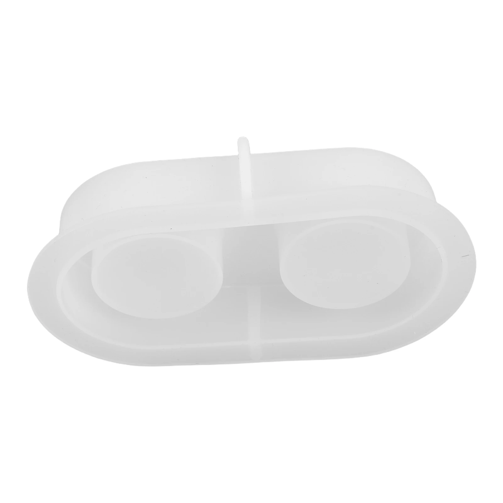 

Multihole Round Resin Holder Mold Silicone 2 Holes Tealight Holder Mold Cement Epoxy Trinket Dish Jewelry Tray For Diy