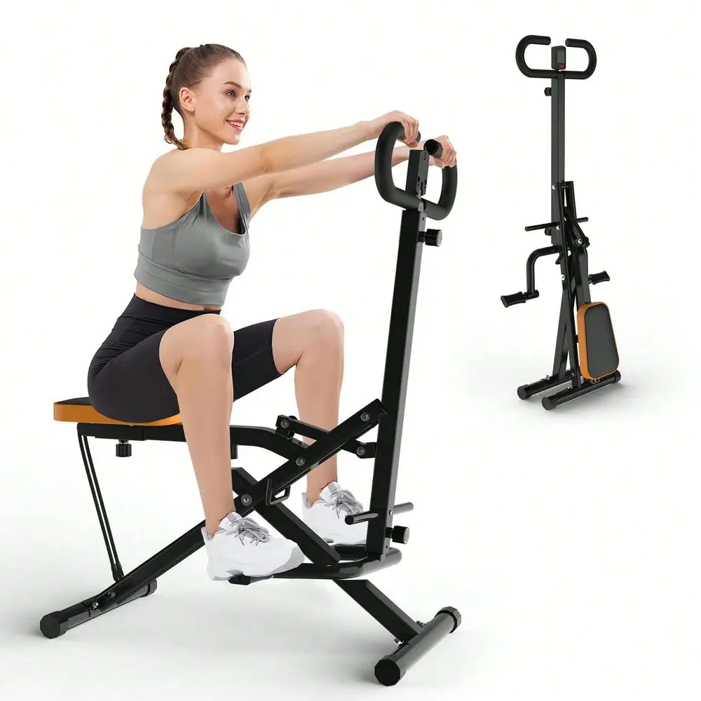 Machine For Home, Assist Trainer For Glutes Workout Foldable With Resistance Bands, For Botty Glutes Butt Thighs, Ab Back Leg Pr