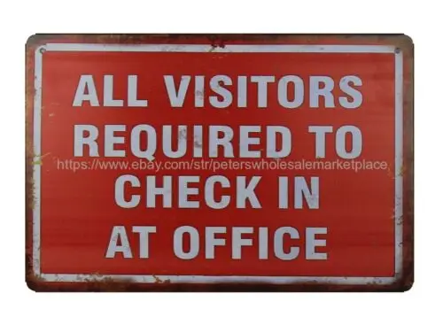 Металлический жестяной знак для домашнего декора