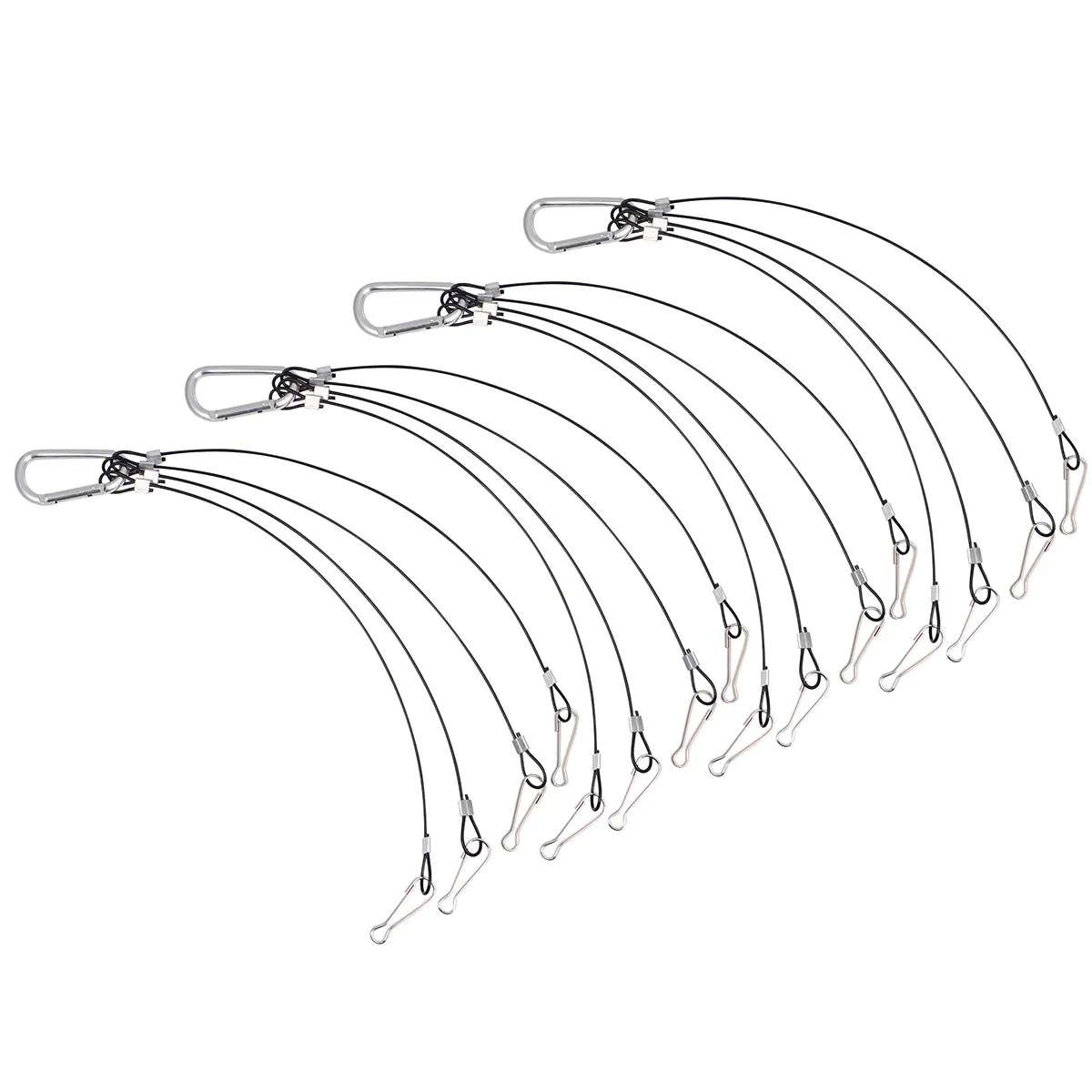 

4 Pcs Hanger Support Grow Hanging Rope for Plants Hydroponic Light Hangers Gardening Wire