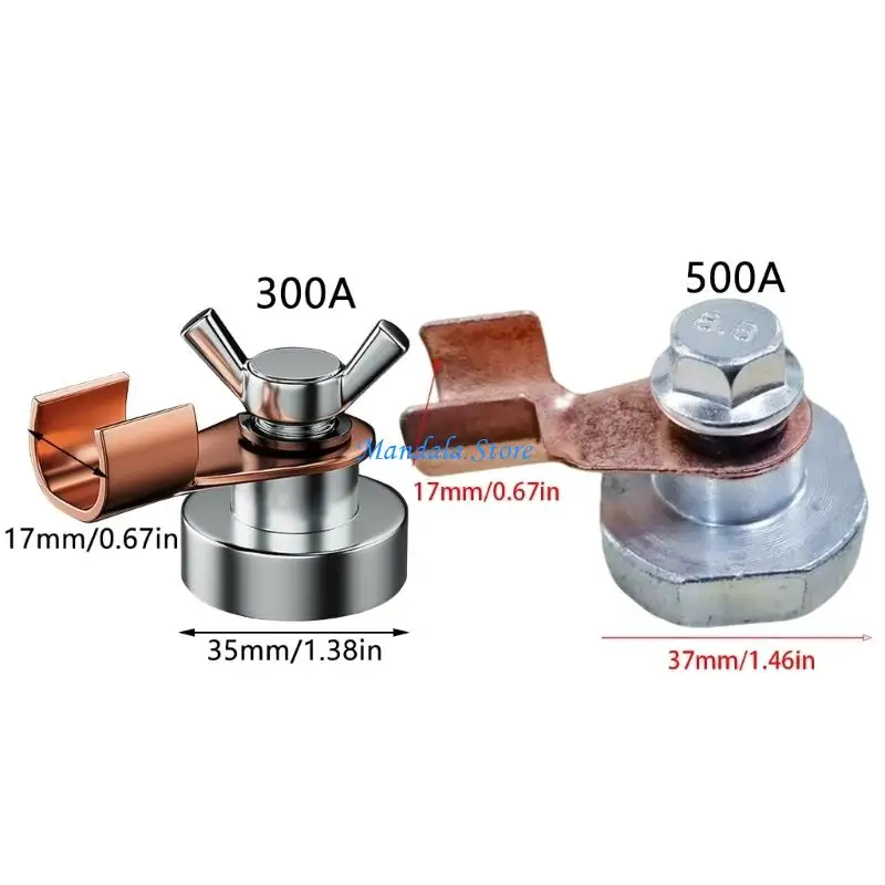 U2JC Profession Welding Support Clamp, Attaches Firmly To Metal Structures Ensures Quick Grounding on Metal Surfaces