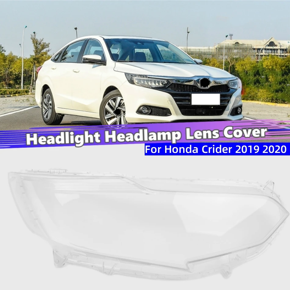 

For Honda Crider 2019 2020 Automotive Accessories Shade Headlight Headlamp Housing Car Front Headlight Lens Cover Lights Shell