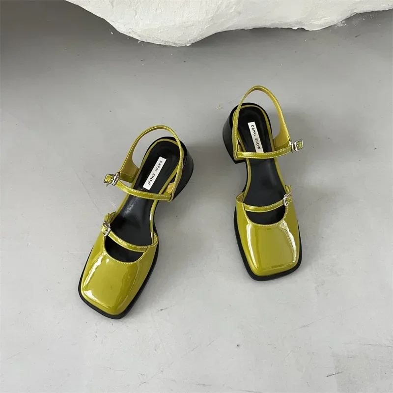 Non-slip Round Toe Sandals Ladies Casual 2024 Summer Hollow Beach Elegant Shoes Korean Fashion Party Shoes  Design 2024