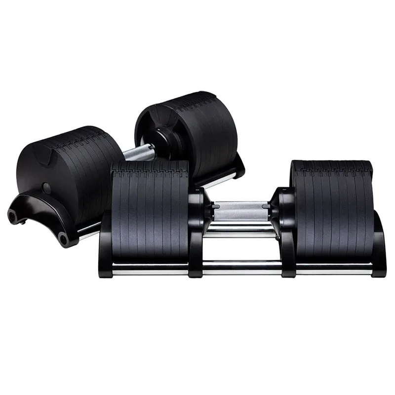 Adjustable dumbbells for men, detachable dumbbells, 9 speed adjustment, 40kg (4kg in size)