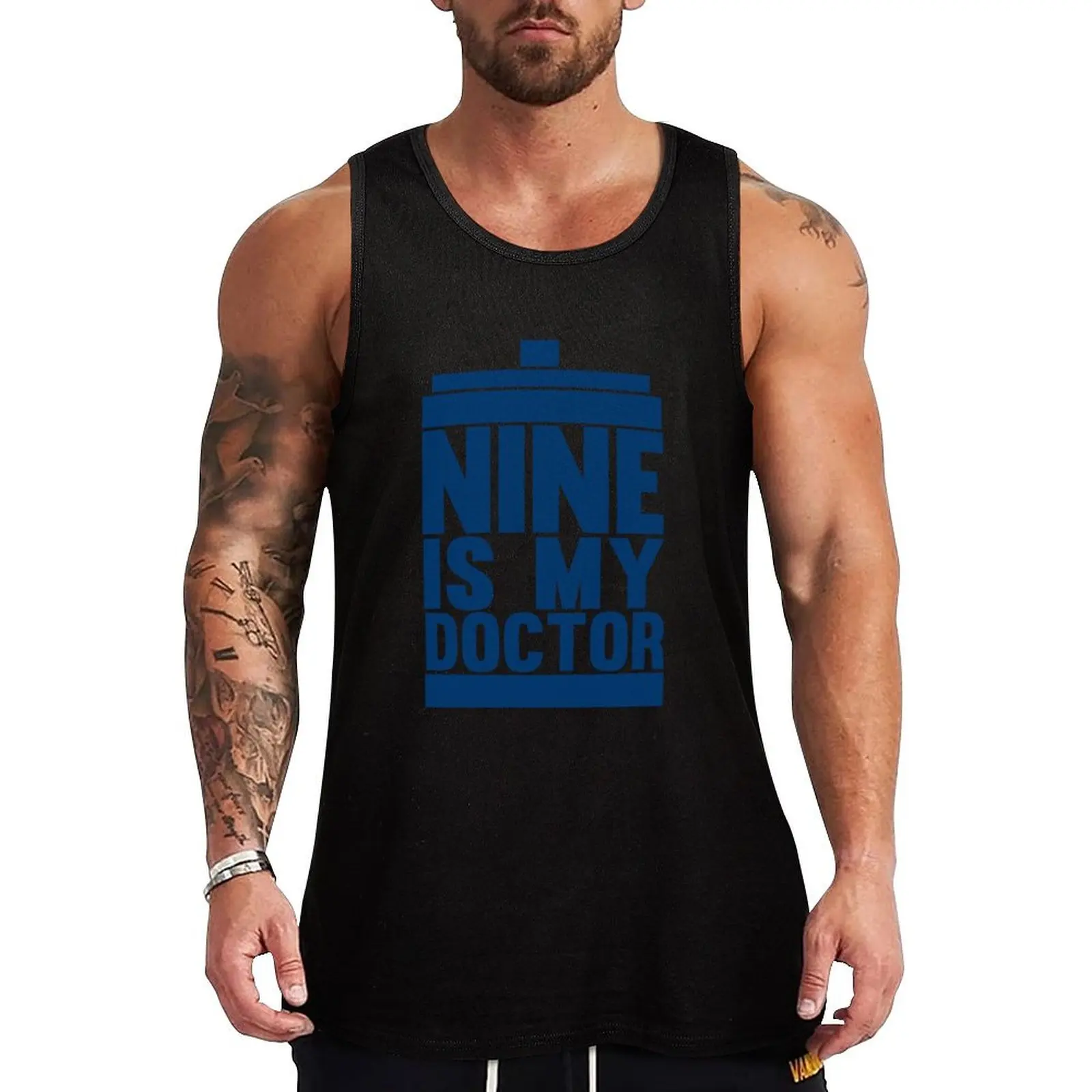 Is Nine your Doctor? Tank Top Cooling Fabric Tank Top Summer Lightweight Sleeveless