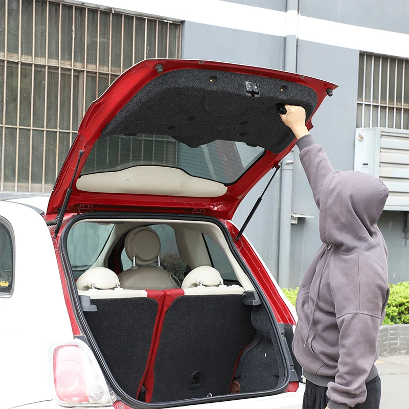 Aluminum Alloy Car Tailgate Inner Handle for Fiat 500 2007-2026 Rear Door Assist Grab Handle Practical Car Replacement Part