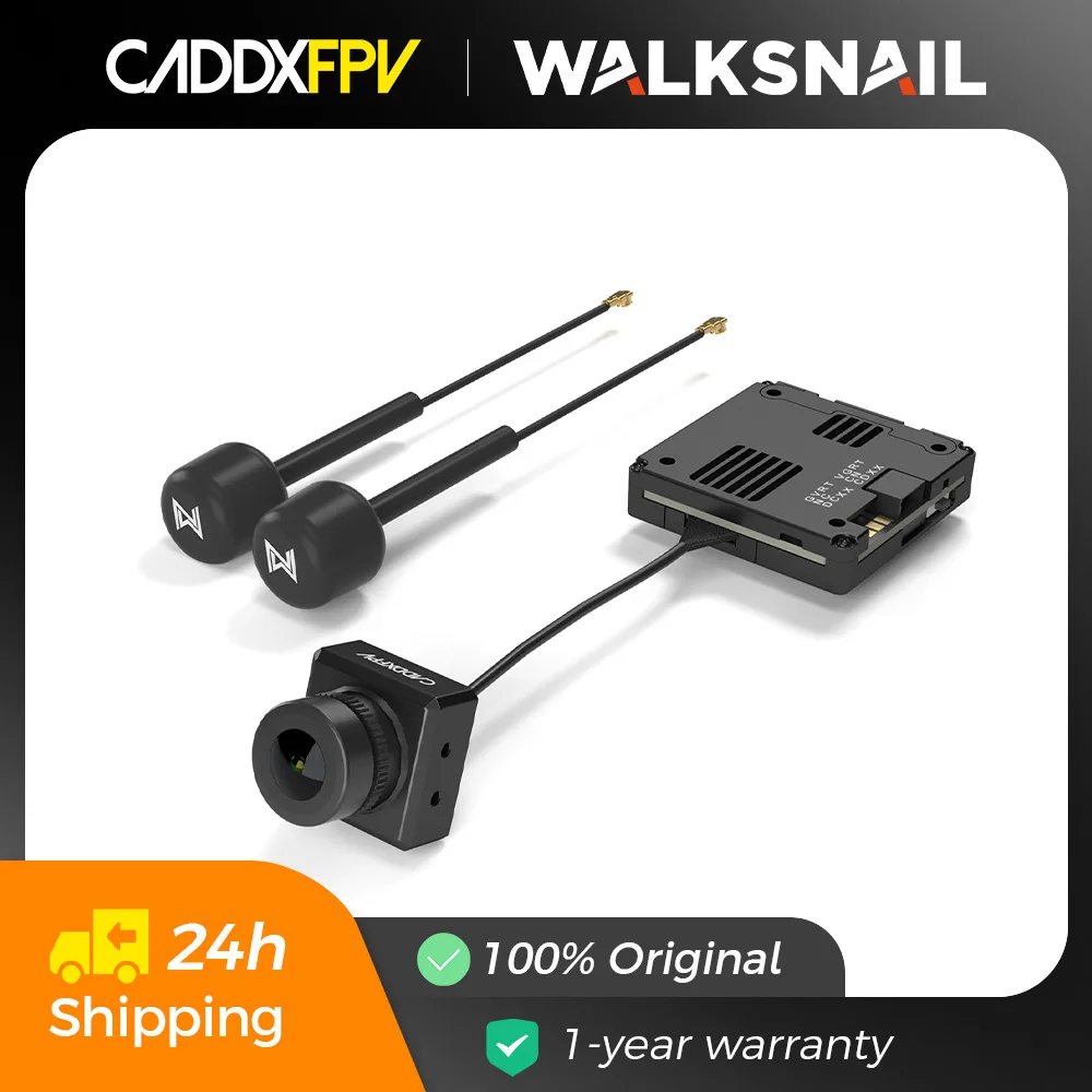 

Walksnail Avatar HD Pro Kit (Dual Antennas Version) 1080P/60fps Gyroflow+32G 22ms low latency For FPV Freestyle Drones RC DIY