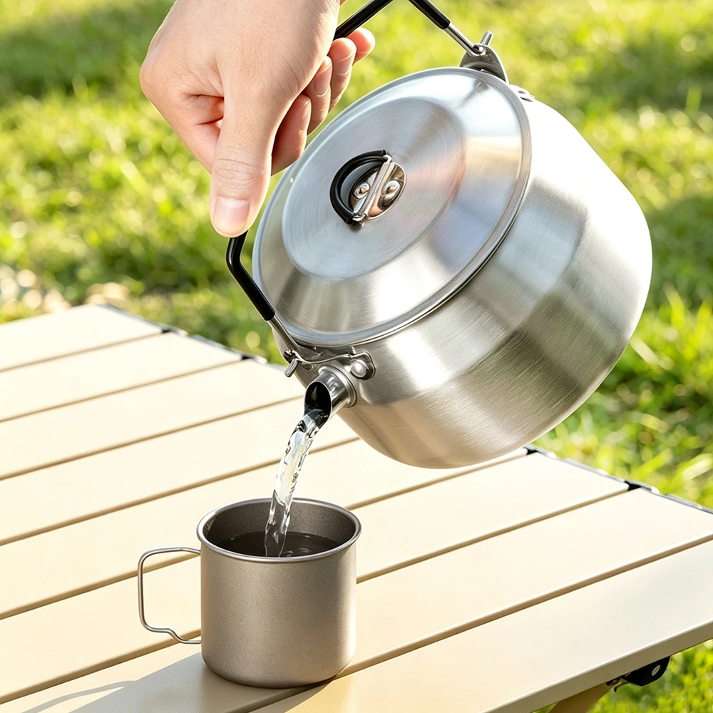 Set Peralatan Masak Camping Po - Camping Cooking Set Large ulasan dan harga