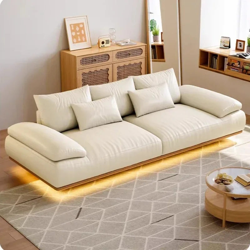 9New Luxury 4 Seater Living Room Sofas Beige Italian Modular Lounge Office Couch Recliner Sleeper Modern Divano Soggiorno Furnit
