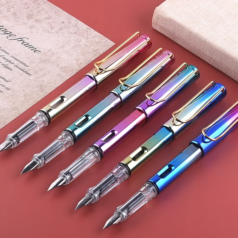 

30PCS Dazzling Colorful Pen Wholesale 0.38EF Pointed Primary School Third Grade Pose Calligraphy Special Rigid Pen B