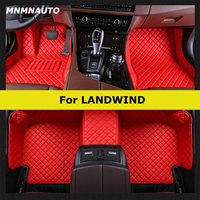MNMNAUTO Custom Car Floor Mats For LANDWIND X5 X6 X9 X2 X7 X8 Auto Carpets Foot Coche Accessorie