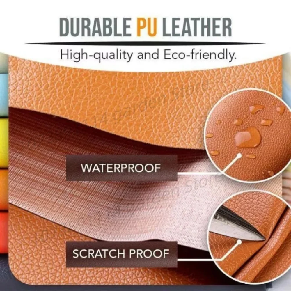 Self-Adhesive Leather Repair Sticker for Car Seat Sofa Home Leather Repair Color Repair Refurbishing Patch Leather Accessories