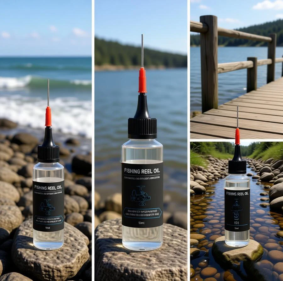 60ml Fishing Reel Oil with Precision Needle Reel Lubricant for Smooth Casting and Corrosion Protection Saltwater Freshwater Use gallery 4