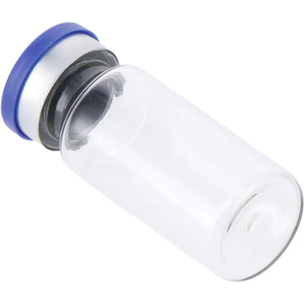 Contenitore riutilizzabile per fiale campione da laboratorio portatile con bottiglia di vetro trasparente da 10 ml per laboratorio da 10 pezzi