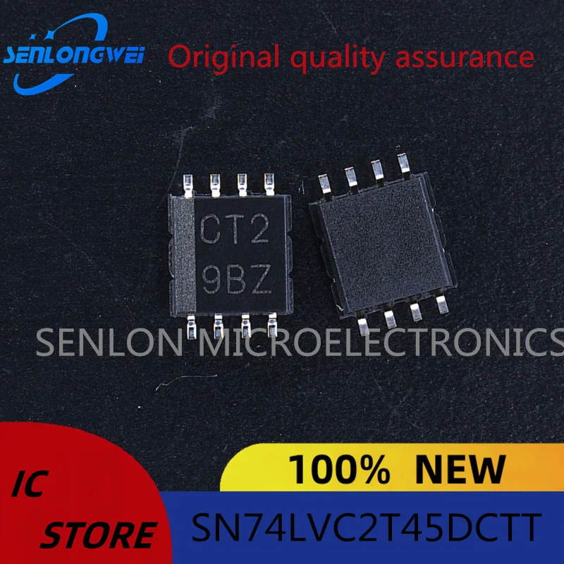 10PCS New Original SN74LVC2T45DCT SM8SSOP Integrated Circuits Operational Amplifier Single Chip Microcomputer