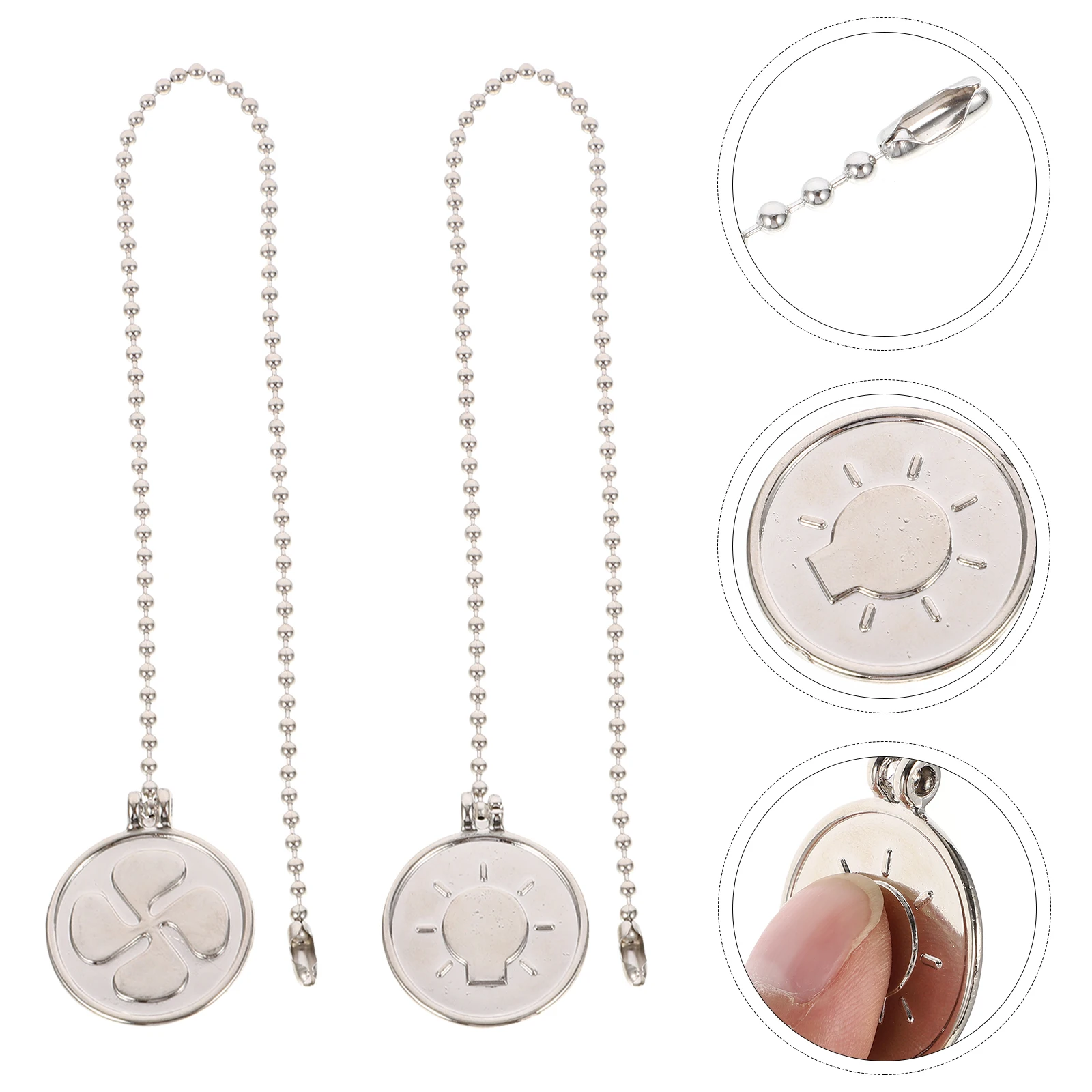 

Hanging Ceiling Fan Pendant Extension Pull Chain The Chains for Fans and Lights
