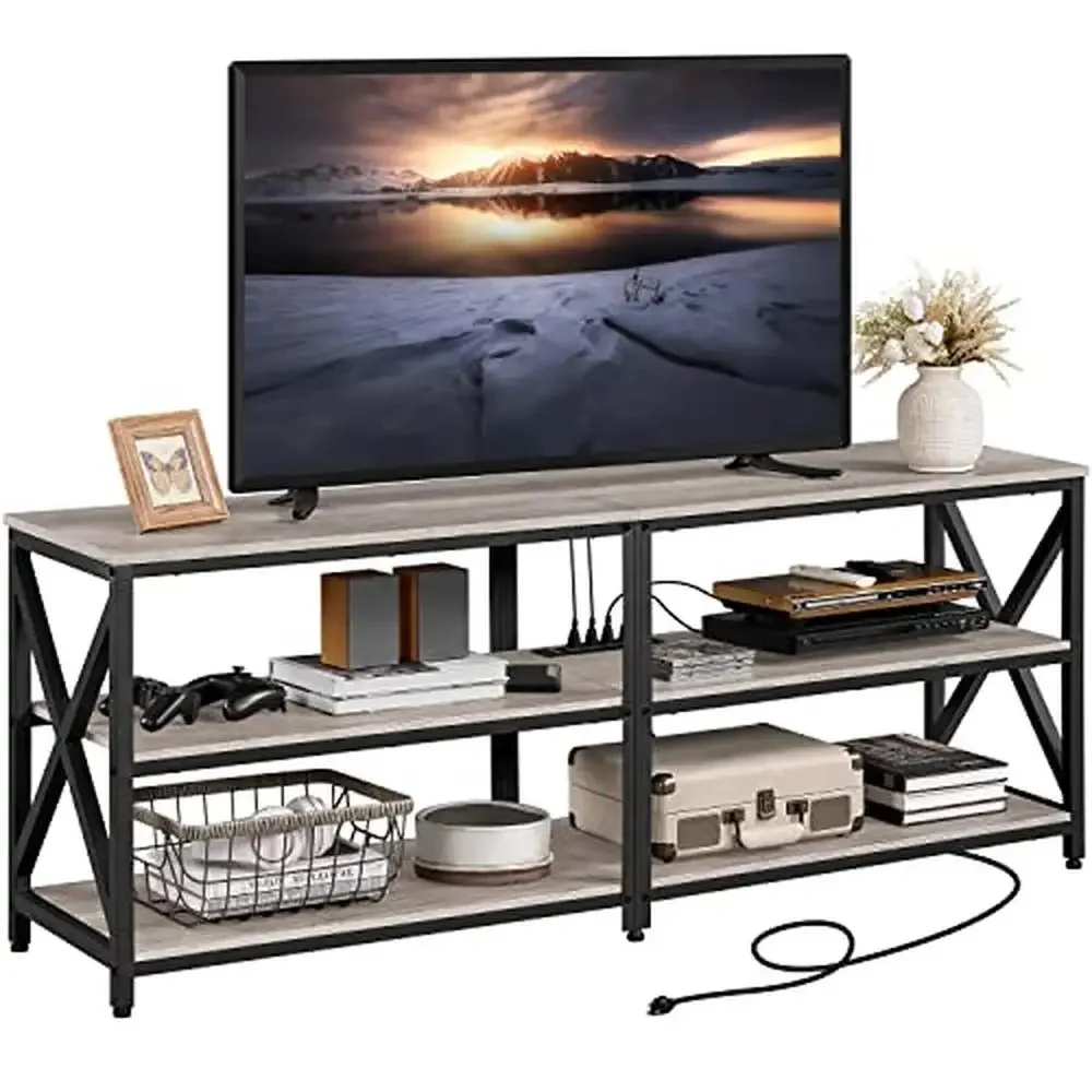 TV Console Table Entertainment Center 75