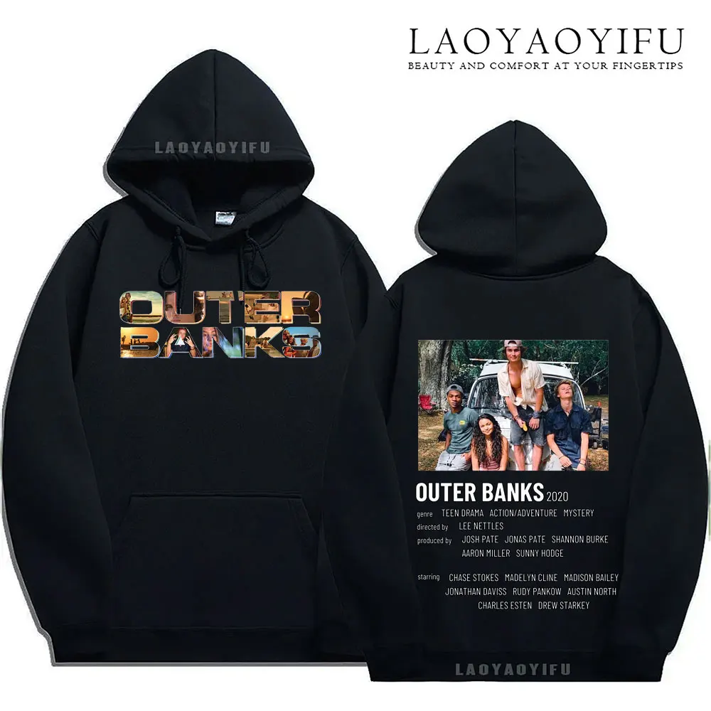 Outer Banks Paradise on Earth Unisex Hoodie Autumn and Winter Pullover Pogue Life Fit Sweatshirt Hoodies Women Hoodies Men Tops