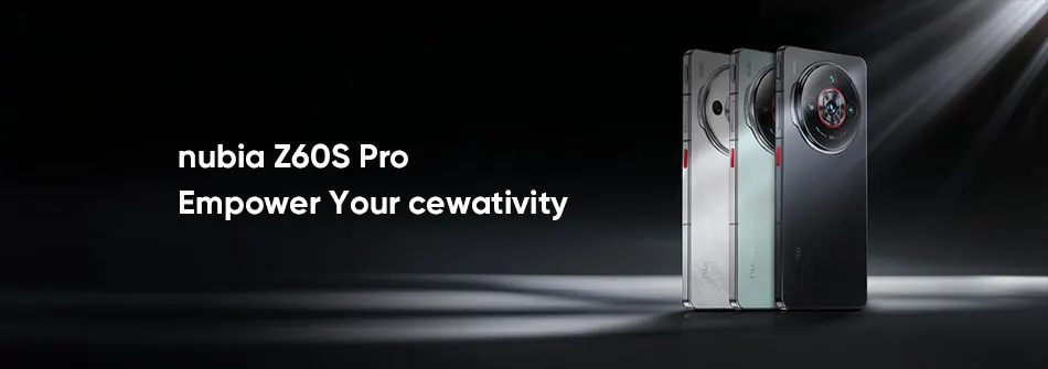 Nubia Z60S Pro Global Version 5G Android Cellphone Snapdragon 8 Gen 2 50MP Triple Camera 120Hz 6.78" AMOLED Screen NFC 5100mAh