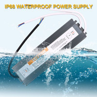12V 24V Power Supply IP67 IP68 Outdoor Waterproof Transformer 110V 220V AC DC LED Driver 20W 60W 100W 150W 200W 300W 400W 500W