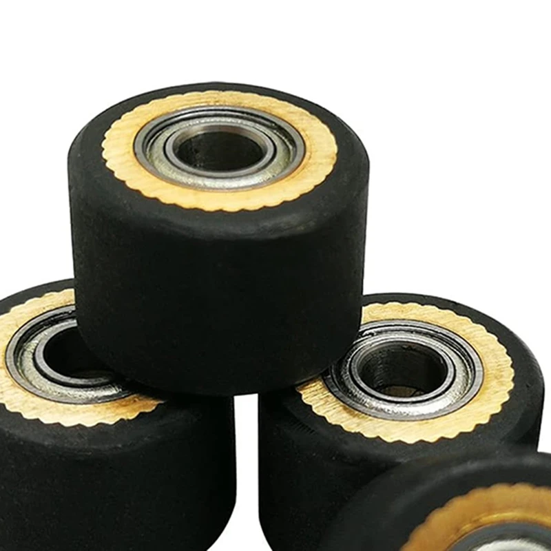 5Pcs HQ Pinch Roller 4X11x16mm Plotter Cutter Roller For GCC Rabit Pcut Mimaki Graphtec Iolion Cutter Plotter