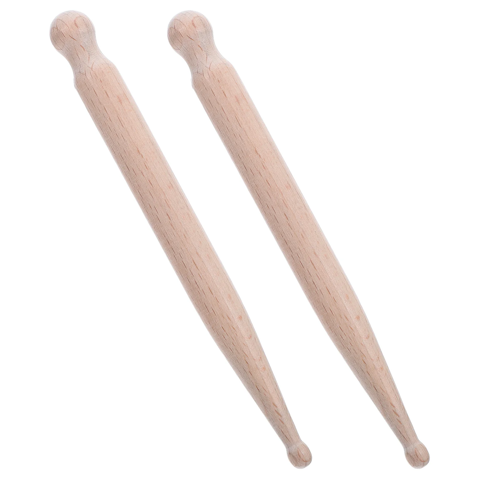 

2Pcs Massage Point Acupoint Stick Wooden Body Muscle Roller for Shoulder Neck Relief Ergonomic Design Home Office Use Solid Wood