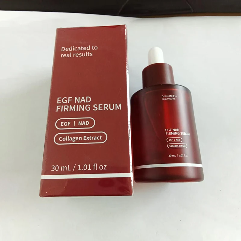 EGF NAD Firming Facial Serum 30ml Collagen Extract Skin Essence Hydrating Nourish Skin Elasticity Smooth Lines Daily Skin Care