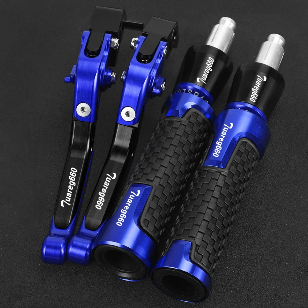 For Aprilia Tuareg 660 Motorcycle Accessories 2021 2022 2023 Tuareg660 Adjustable Brake Clutch Levers Handlebar Handle Bar Grips