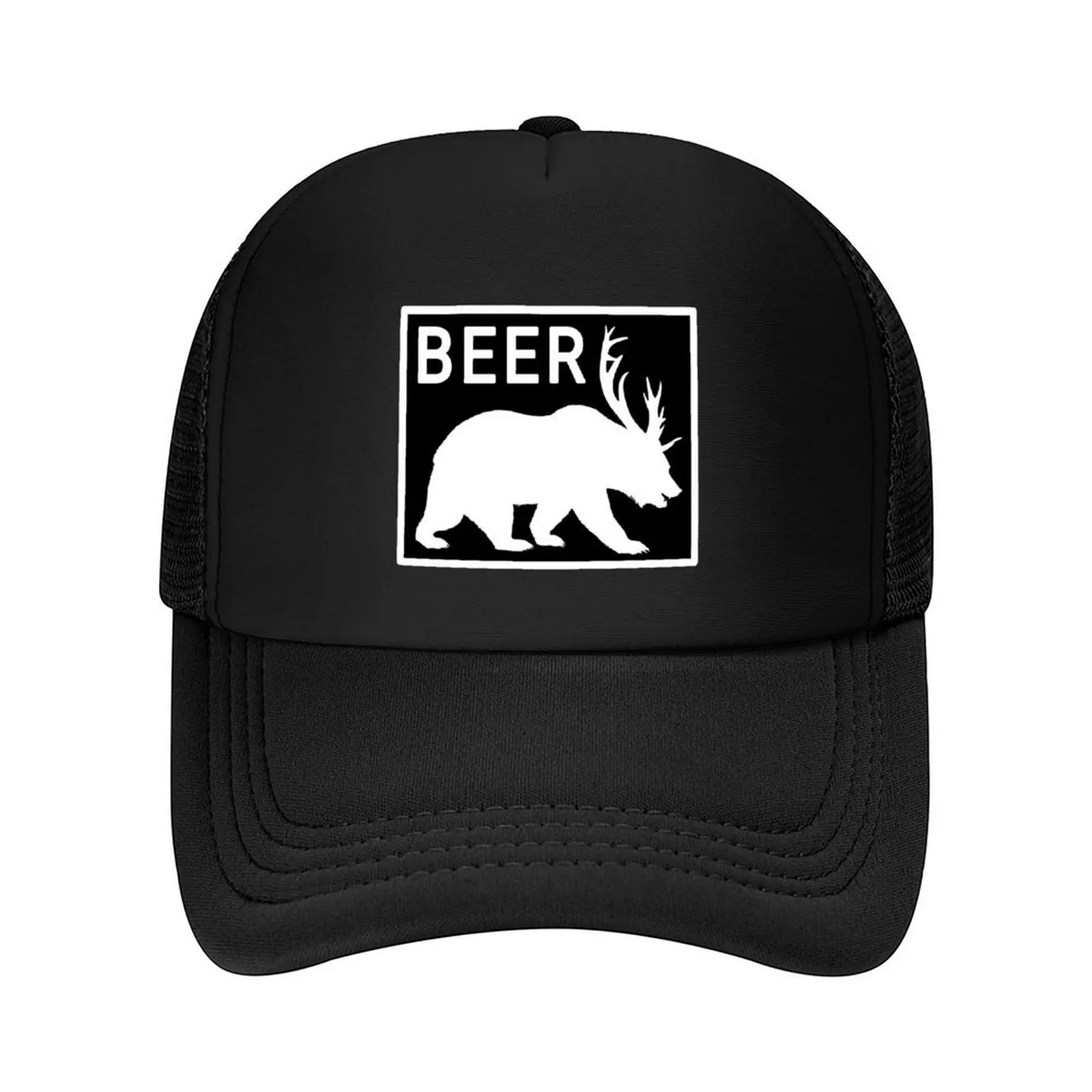 

bear deer beer Baseball Cap Snap Back Hat Rave Luxury man cap Anime Hat Hats For Men Women's