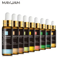 Aceite esencial puro de alcanfor y albahaca, 10ML, masaje corporal, pimienta, hinojo, Cajeput, salvia, jengibre, mirra, agujas de pino, aceite aromático de tomillo Vetiver