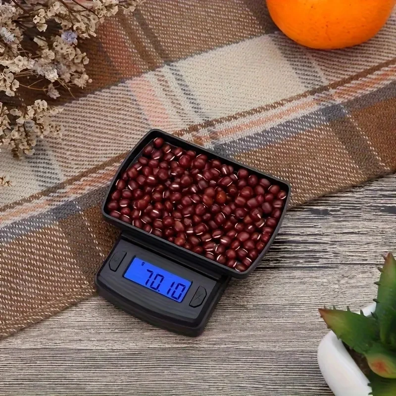 Mini Digital Pocket Scale for Gold and Sterling Silver Jewelry, Electronic Scales, Gram Scale, 0.01g, 100g, 200g, 300g, 500g