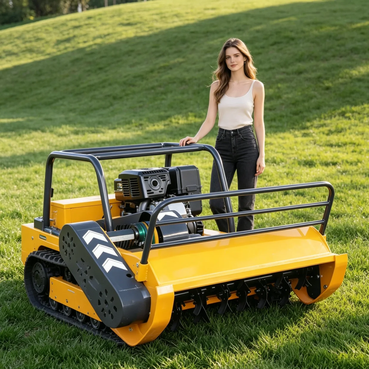 

Customized RC Lawn Mower Petrol Engine Flail Type Low Fuel Consumption for Commercial & Household Efficient Grass Cutting