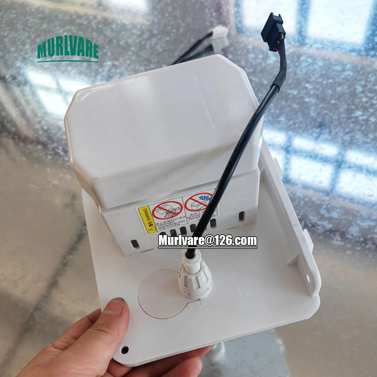Accessori per macchine per la produzione di ghiaccio Pompa acqua 220V con interruttore a galleggiante per macchina per il ghiaccio HISAKAGE JINSONG