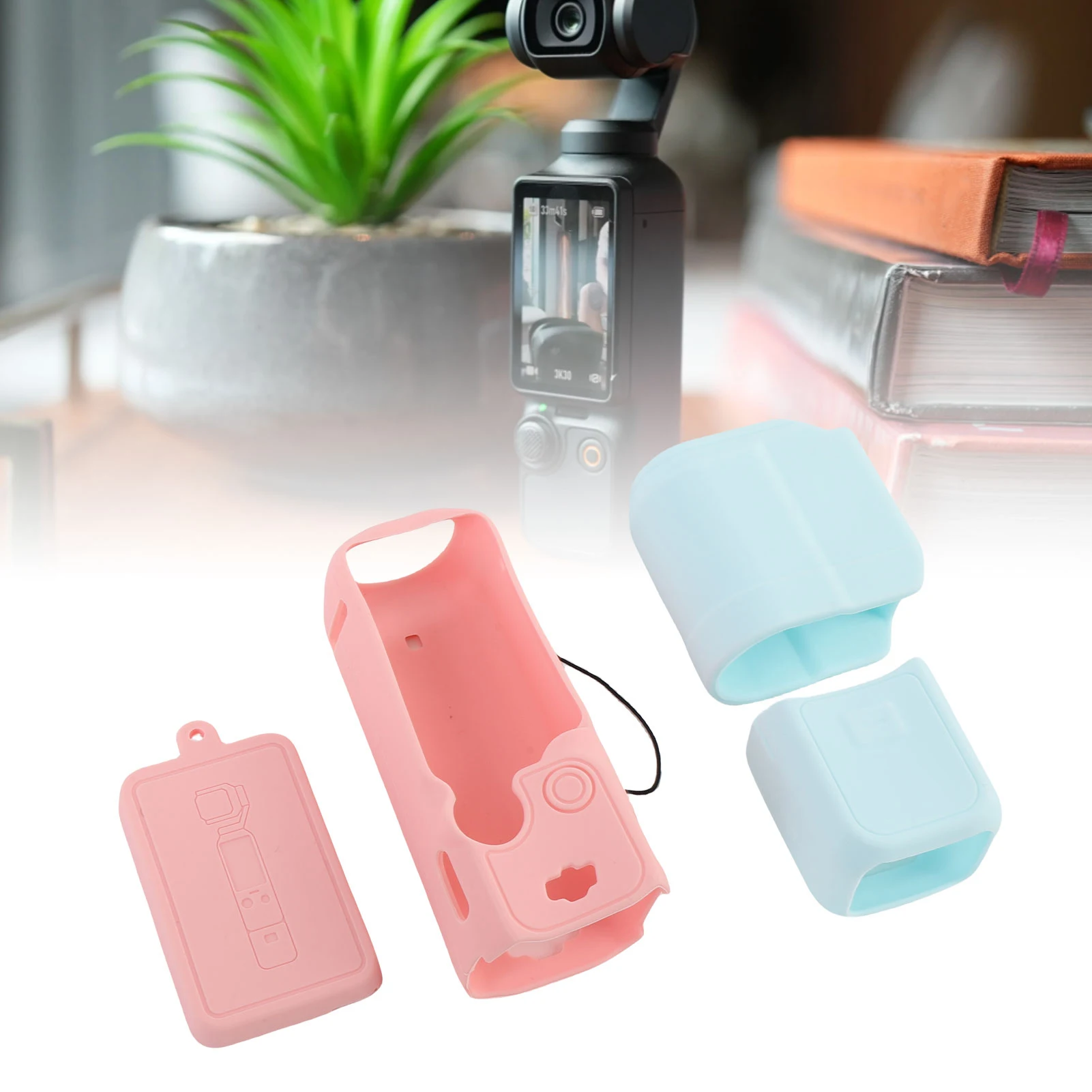 Silicone Protective Camera Case for Pocket 3 – Lightweight & Durable for Travel and Daily Use