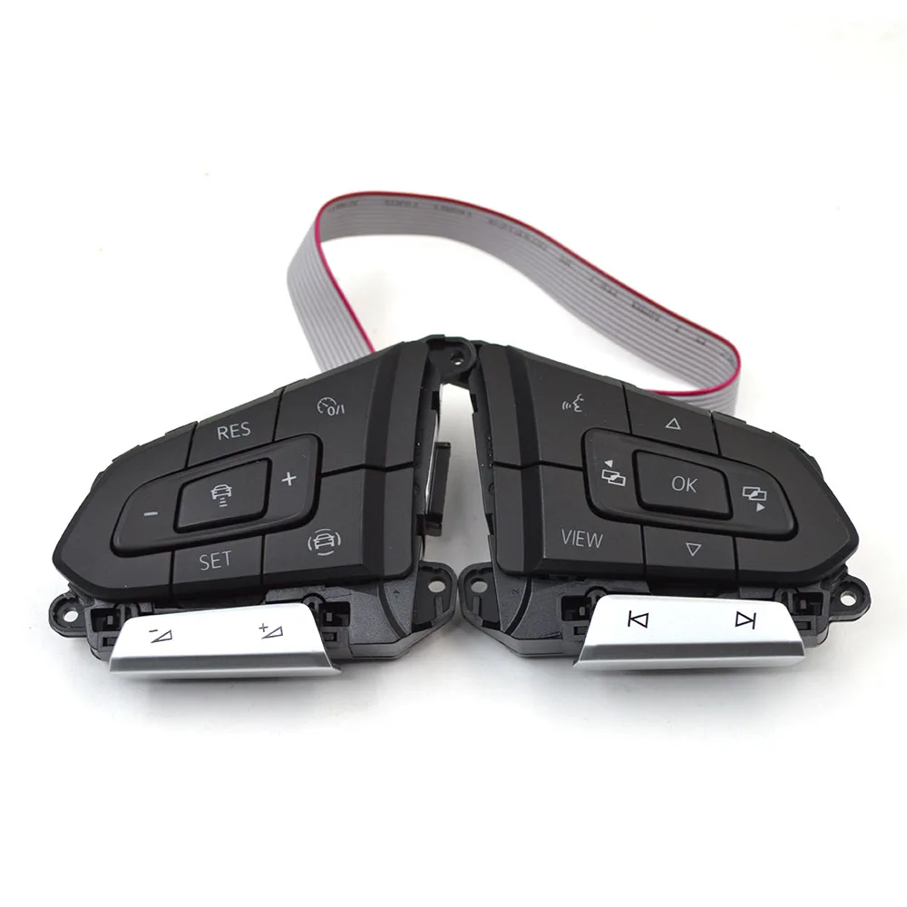 For VW Golf 7 golf Mk7 Passat B8 with ACC multifunction steering wheel button 5G0 959 442K 5G0959442K 5G0 959 442 K