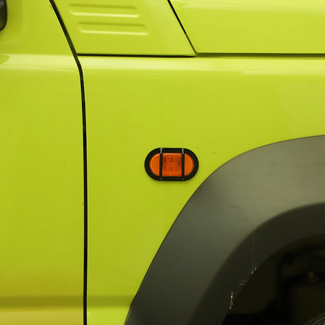 Seiten kotflügel Blinker Licht abdeckung Verkleidung Lampe Schutz rahmen für Suzuki Jimny 2019 2020 2021 2022